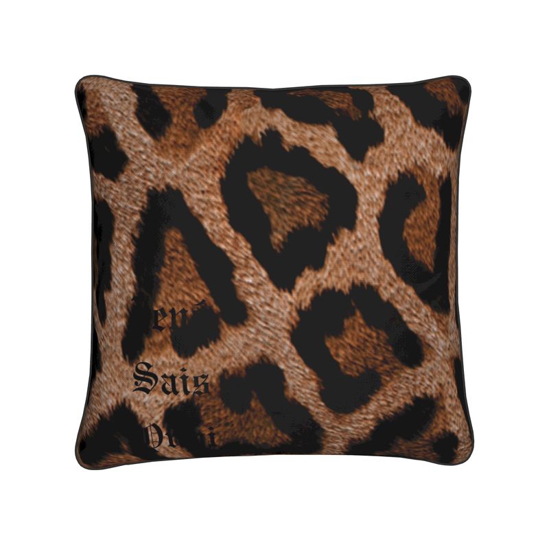 JSQ Leopard Print Cushions