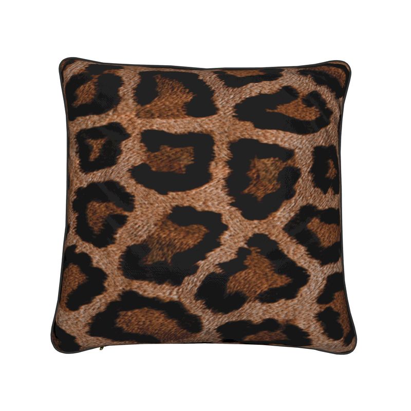 JSQ Leopard Print Cushions