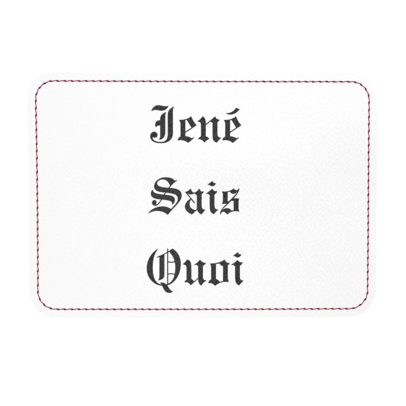 Jené Sais Quoi Bonjour Kawaii Nappa Leather Bag with Chain