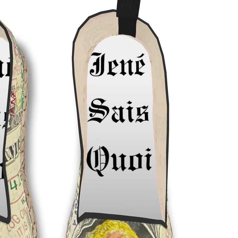 Jené Sais Quoi Lucky $ Dollar Bill Money Print Loafers