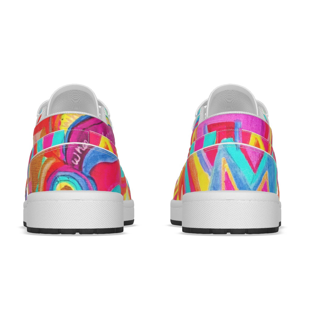 JSQ Limited Edition 2?s Multi Color Low Top Sneaker