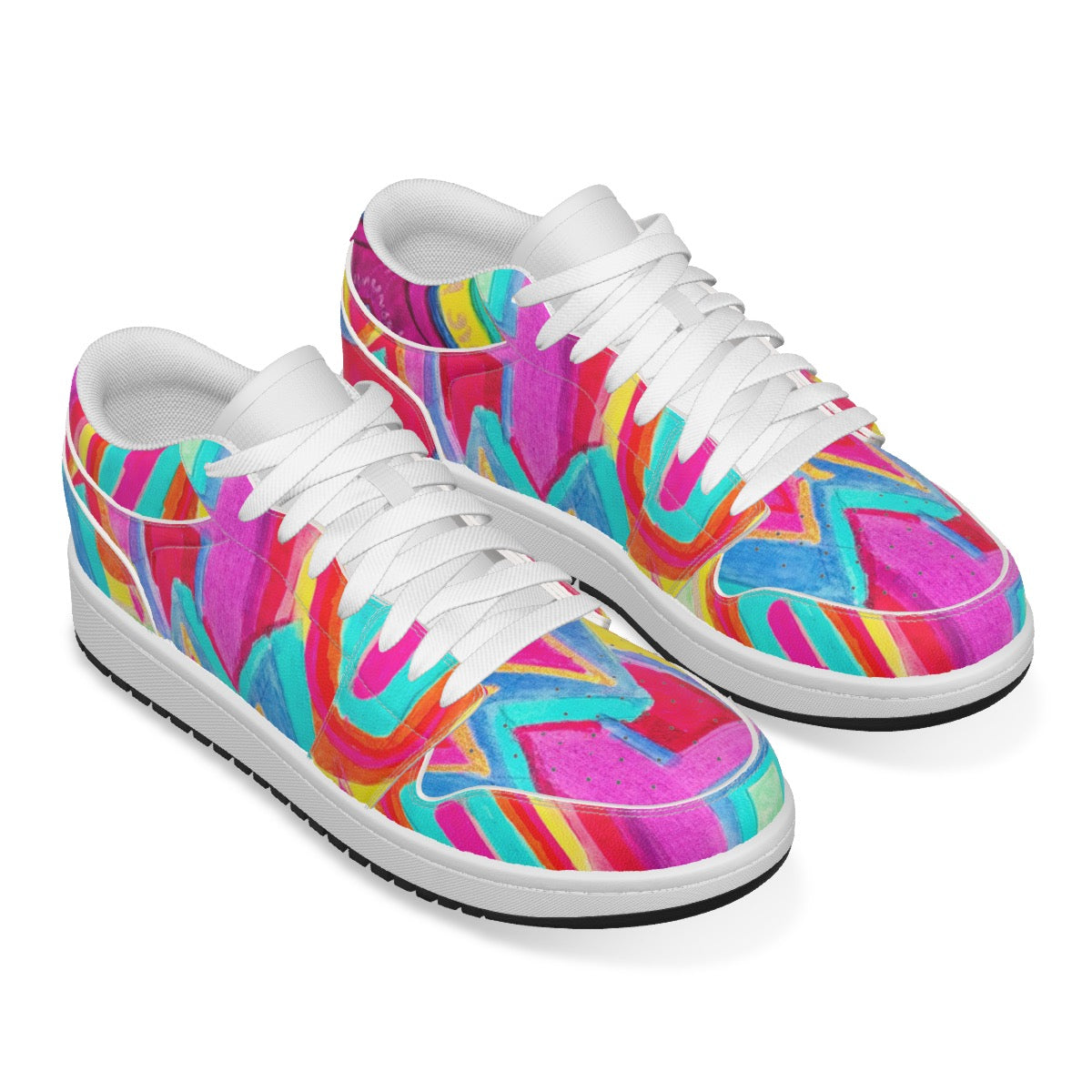 JSQ Limited Edition 2?s Multi Color Low Top Sneaker