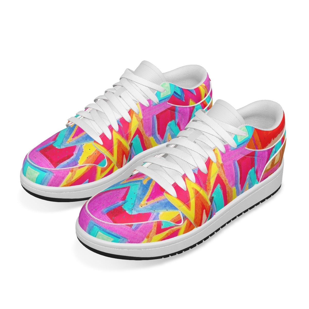 JSQ Limited Edition 2?s Multi Color Low Top Sneaker