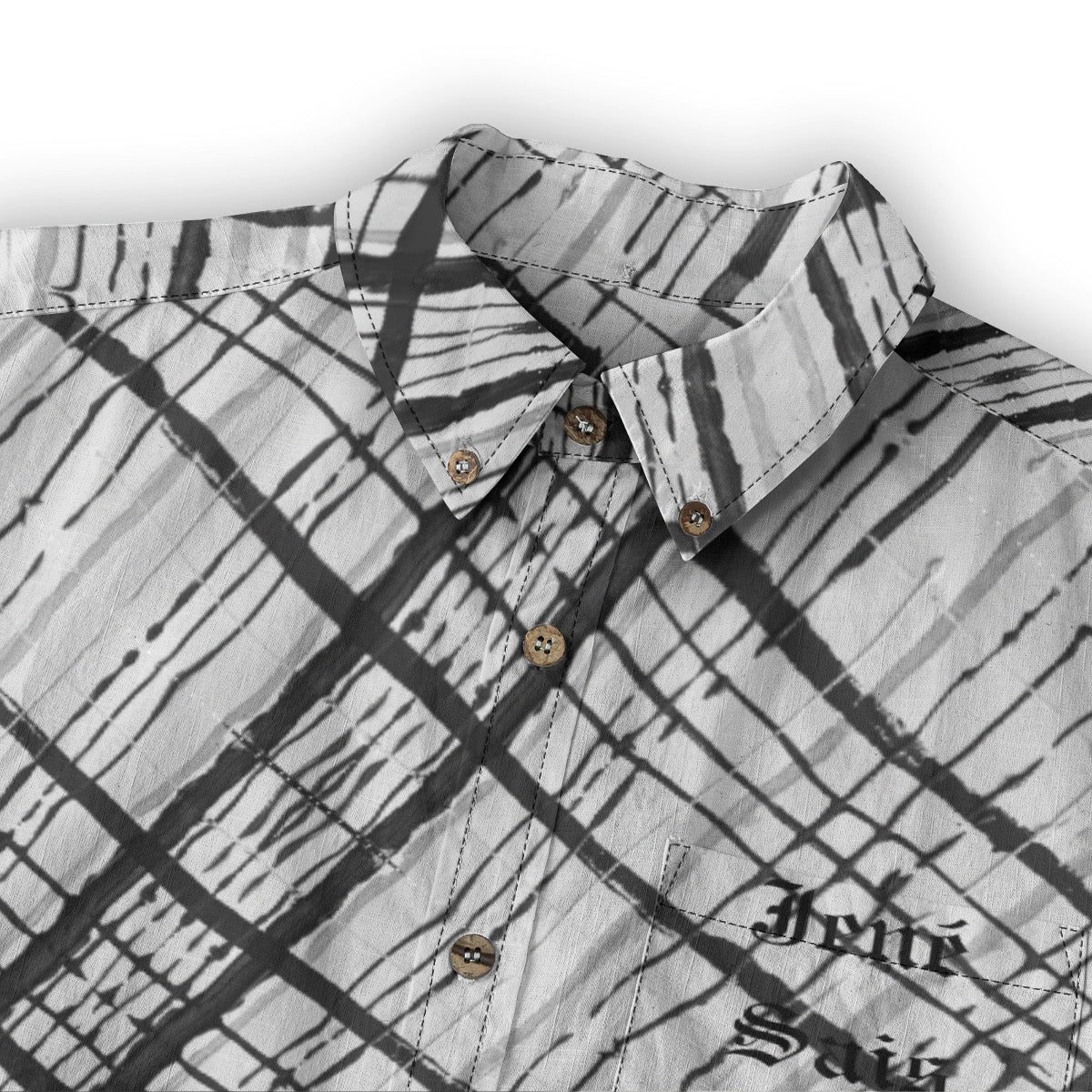 The JSQ Artist Print Long Sleeve Shirt: Defining the New Standard in Luxury Menswear