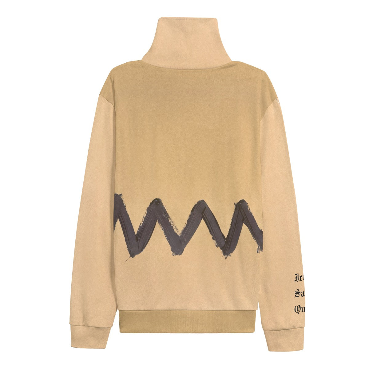 The Charlie Turtleneck: Exclusive Vintage Cartoon Knitted Fleece Pullover
