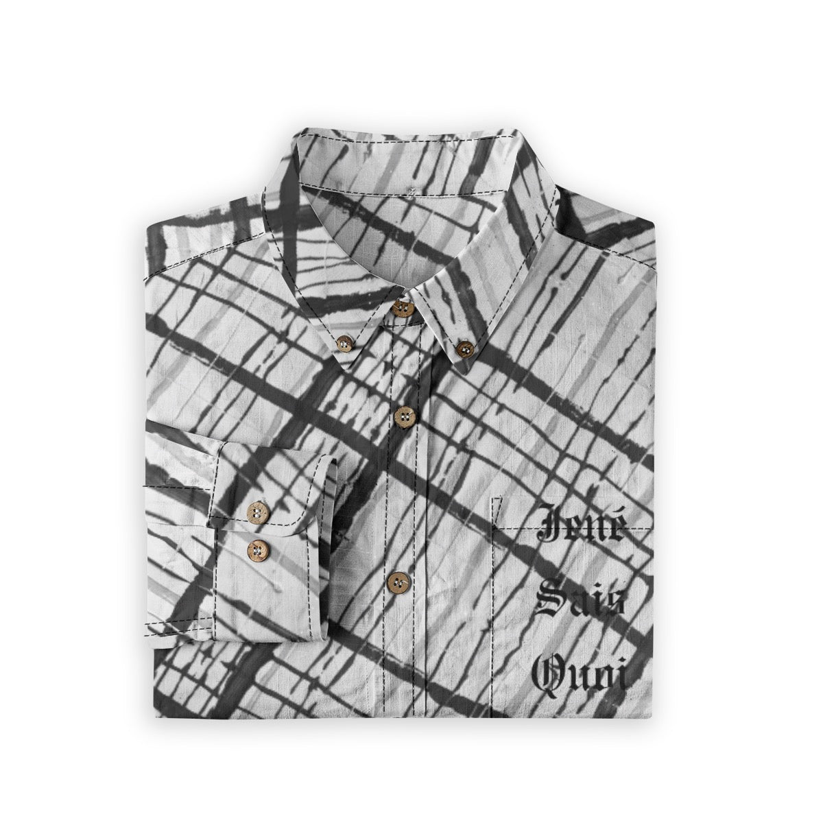 The JSQ Artist Print Long Sleeve Shirt: Defining the New Standard in Luxury Menswear