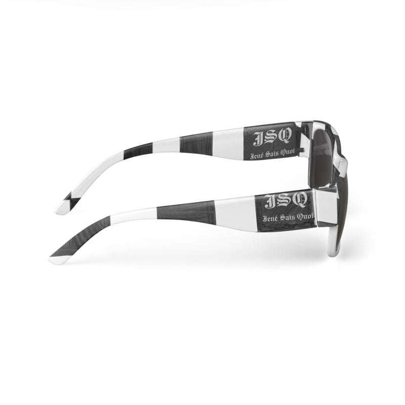 JSQ Checkerboard Statement Sunglasses
