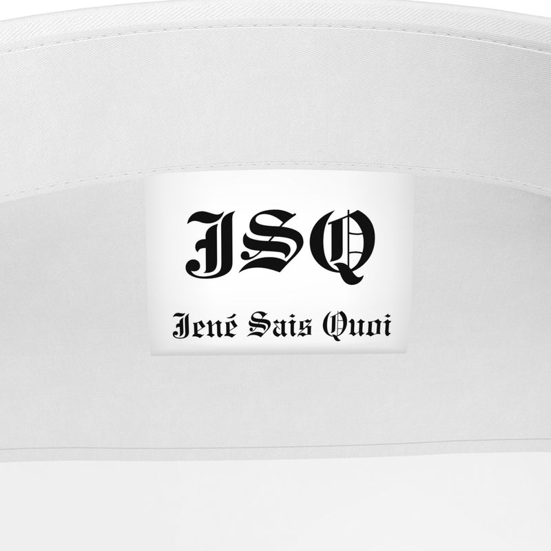 JSQ Solid White Silk Short Sleeve Shirt with Logo Sleeves