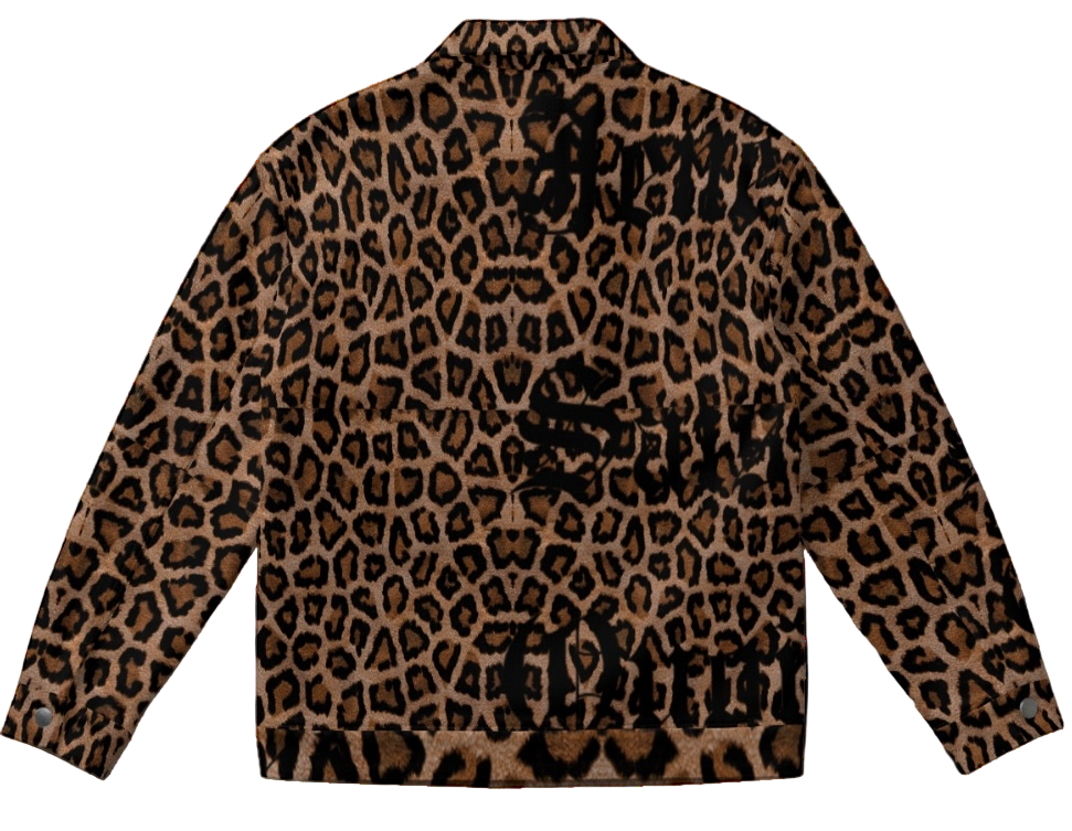 cool leopard print coat 