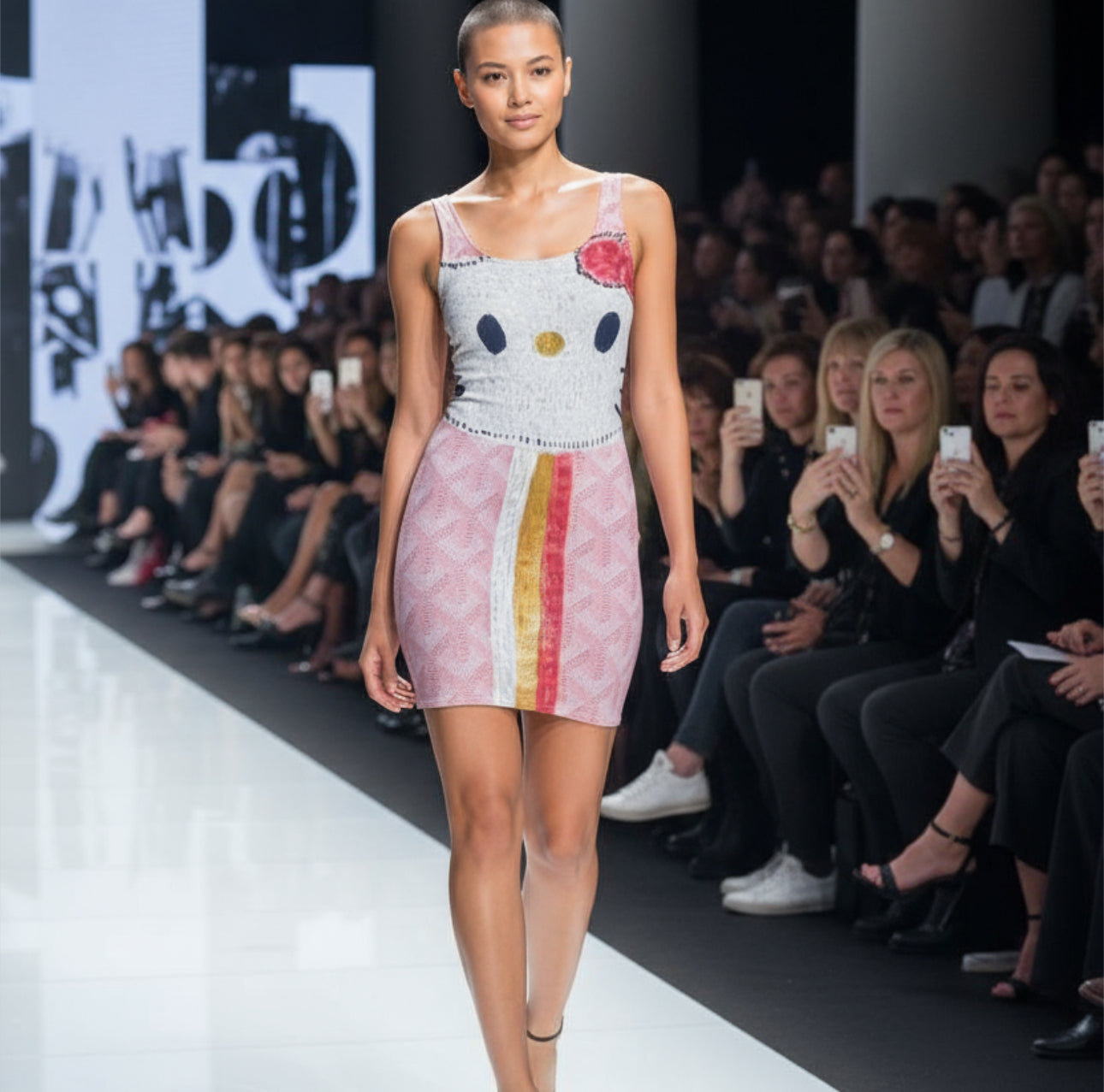 Limited Edition JSQ Bonjour Kawaii Bodycon Dress