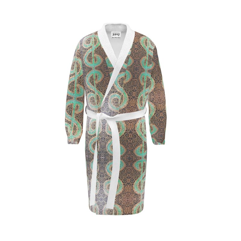 luxury velvet robe 