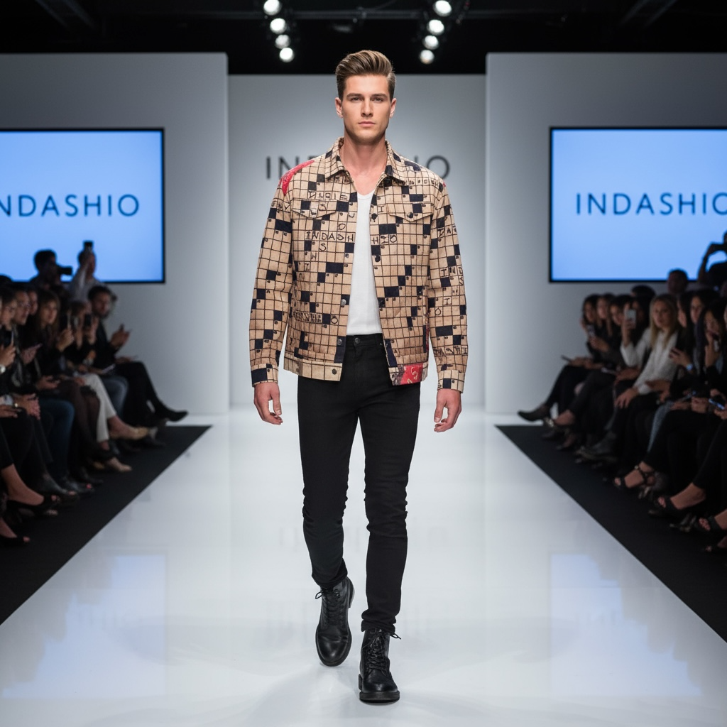 designer trends crossword puzzle jacket