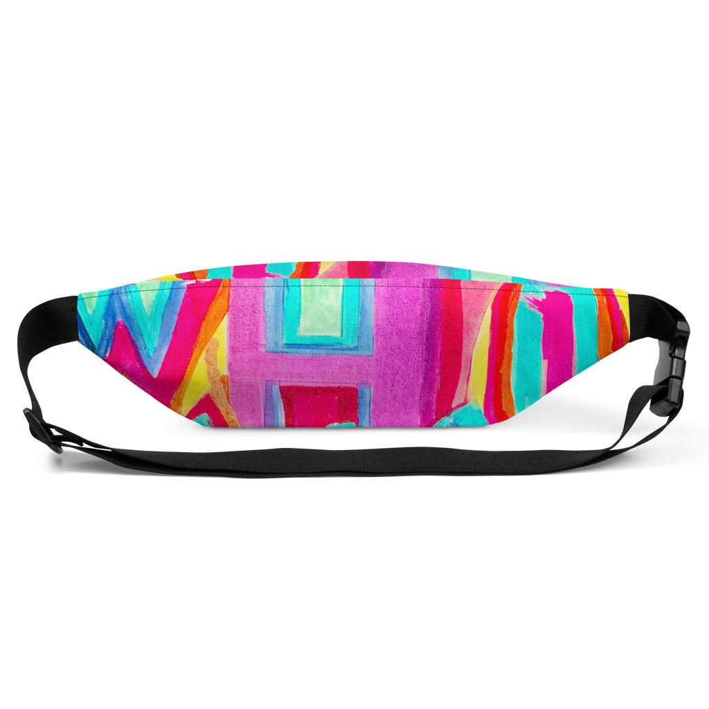 colorful designer print bag 