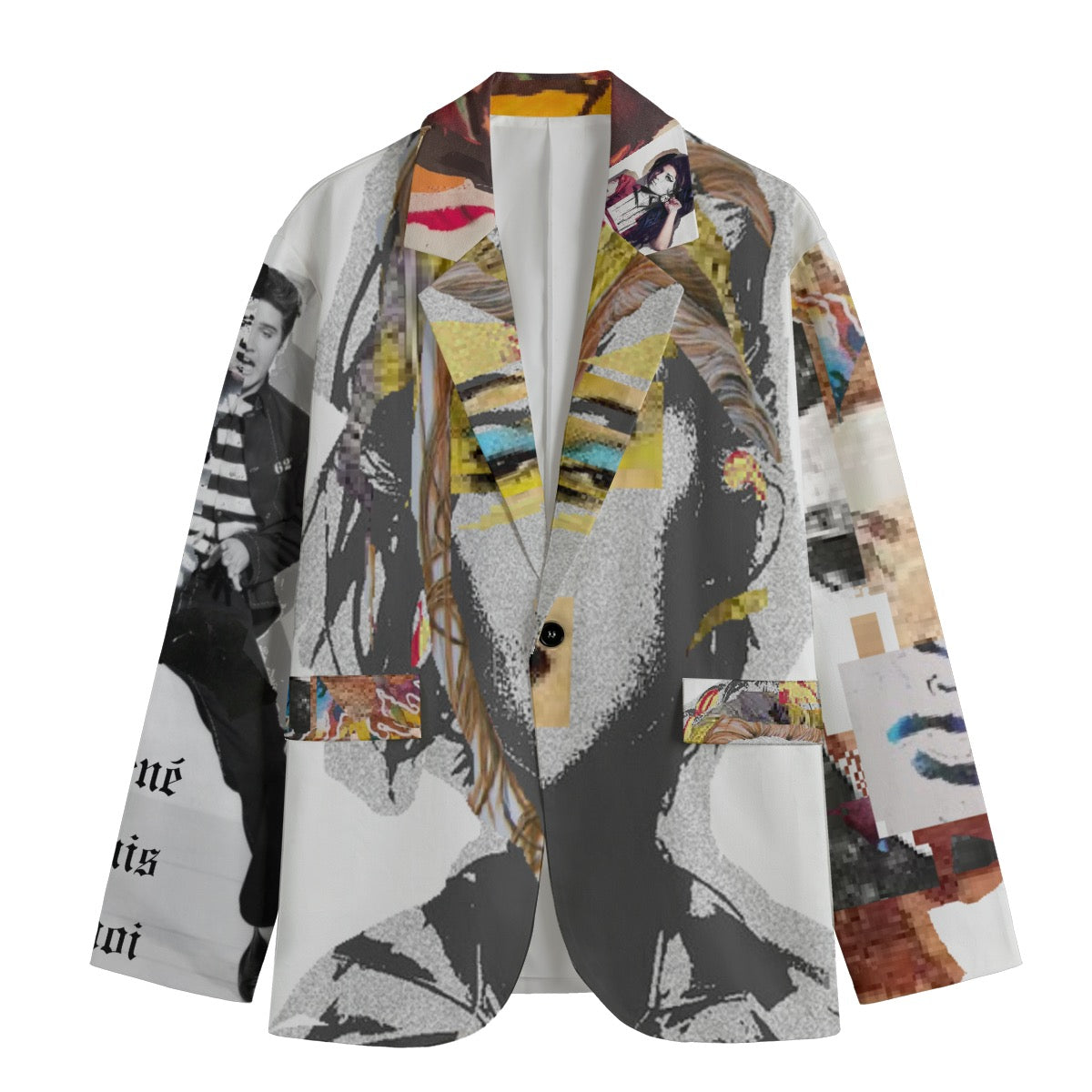 jacket of musical icons designer JSQ limited edition unisex blazer , blazer dress 