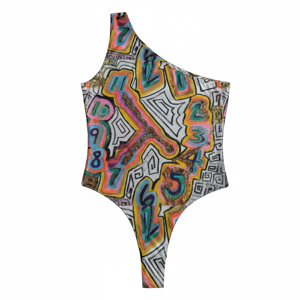 one shoulder print 